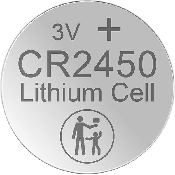 Hückmann Knopfzelle Lithium 3V CR2450 620mAh XCR2450 (5er)
